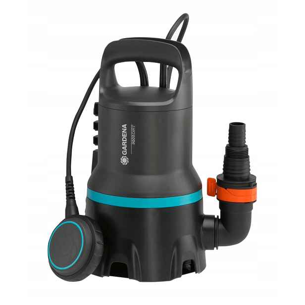 Gardena 9000DIRT ponorné čerpadlo 9000 l/h 300 W plovákový spínač