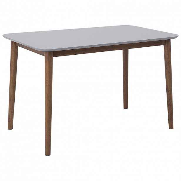 Beliani JÍDELNÍ STŮL 118/77/73 cm Světle šedý Obdélníkový Modesto