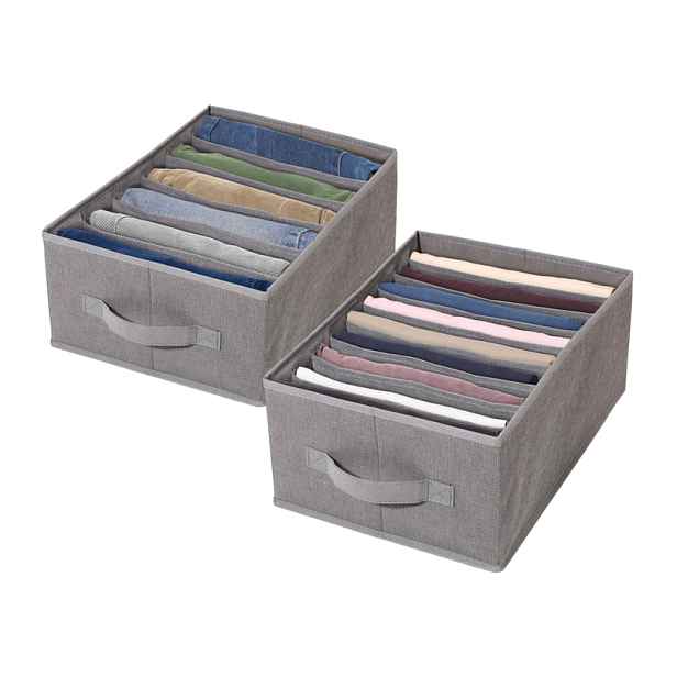 Domo Living Sada 2ks organizérů DOMO STONE, 27 x 40 x 16,5 cm