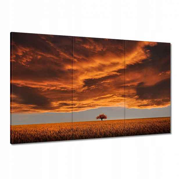 Obrazy 120x80 Oranžové nebe