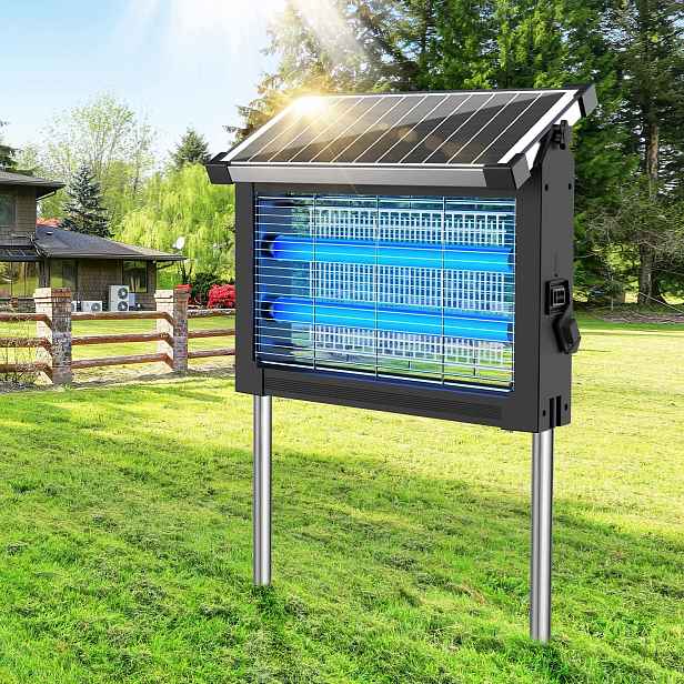 Solární Lampa Past proti komárům Hmyz 4500 V
