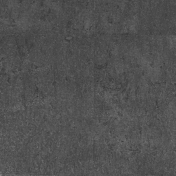 Tmavě šedá vinylová tapeta s omyvatelnou imitací betonu