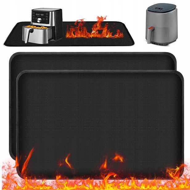 Krbová Podložka Ohnivzdorná Žáruvzdorný Koberec Pod Krb Grill 60x40 cm