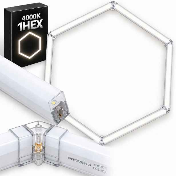 Led panel Hexagon 1 bílý 4000K 42W 92x79 Cm garáž servis dílna