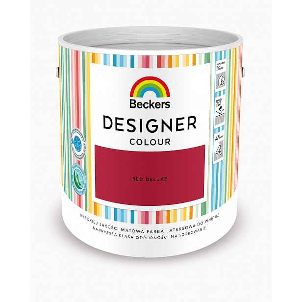 Beckers Designer Color 2,5L Mat Red deluxe