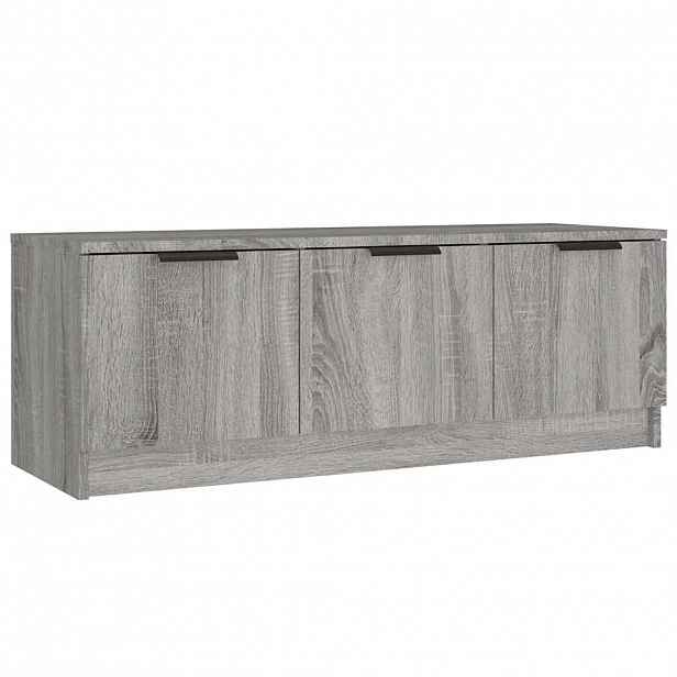 vidaXL TV skříňka šedá sonoma 102 x 35 x 36,5 cm kompozitní dřevo