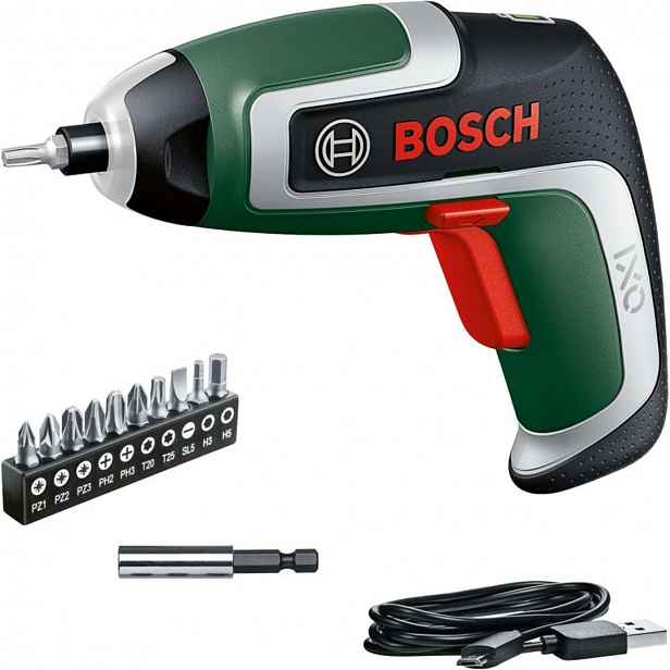Bosch - 3,6V AKU šroubovák, s bity, USB kabel 06039E0020