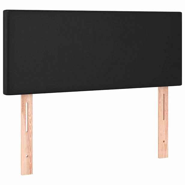 vidaXL Čelo postele černé 80 x 5 x 78/88 cm umělá kůže