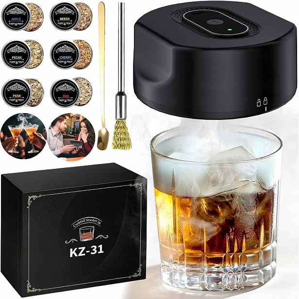 Automatický Bezplamenný Usb Set Pro Přípravu Whisky S Nářadím