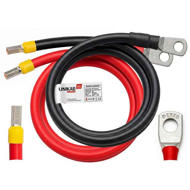 Kabel pro baterie a střídač Lgy 35mm2 M10 150cm Ups