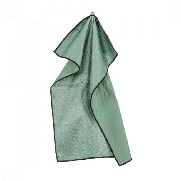 Skleněná sušící utěrka, mikrovlákno, 40 x 60 cm, "Essential", Green St