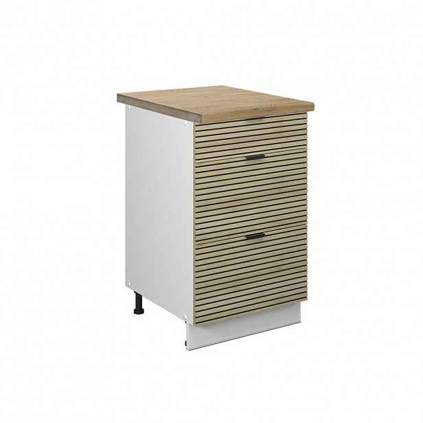 Vicco SPODNÍ SKŘÍŇKA KUCHYŇSKÉ LINKY Fame-Line Dubový panel 50 cm , AP Goldkraft