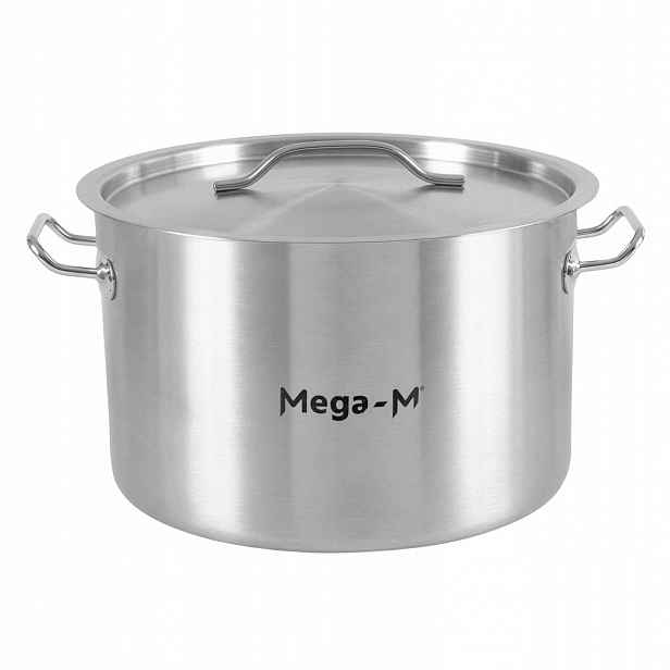 Hrnec s poklicí 23L 35CM na indukci a plyn Mega-M Standard