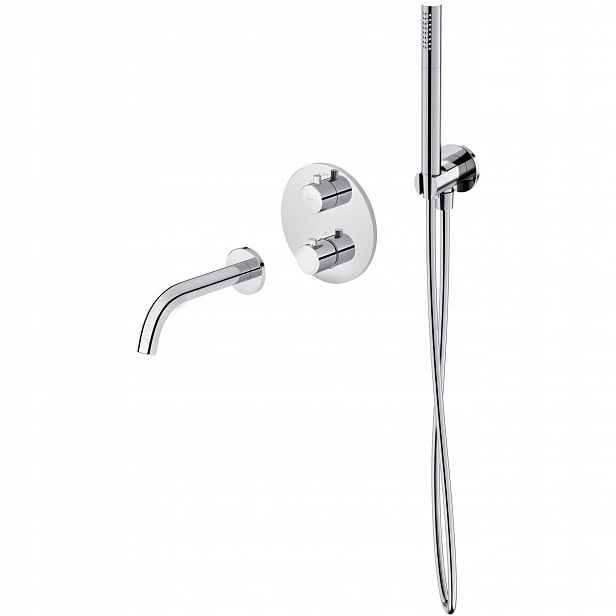 Podomítkový Termostatický Set Zen By Cersanit Chrom S952-034