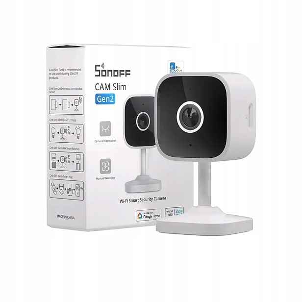 Sonoff CAM-S2 Bezdrátová WiFi kamera 1080p Slim eWeLink