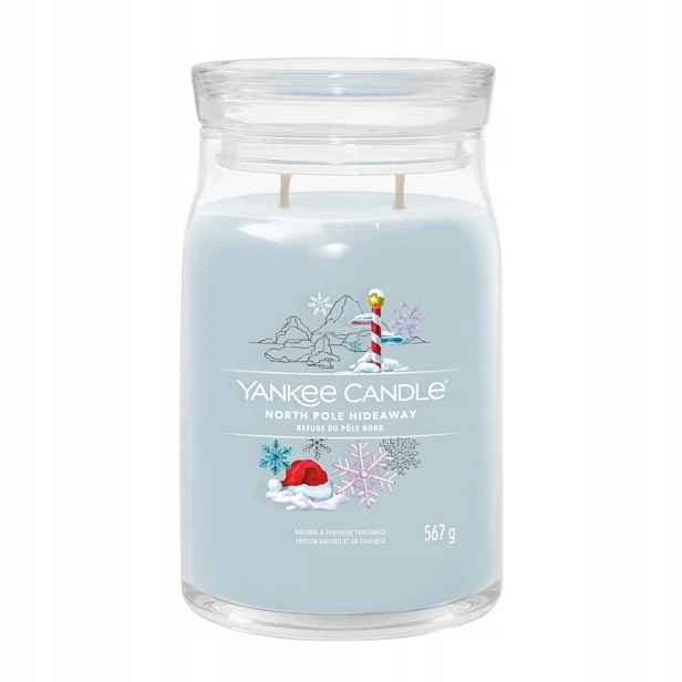 Yankee Candle Signature Velká svíčka North Pole Hideaway