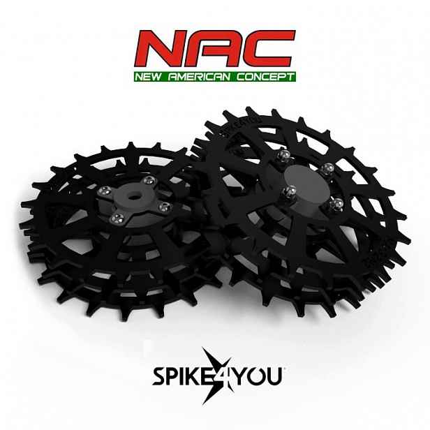 KO19 Kola pro robotickou sekačku Nac RLM600-FS, RLM300-FS nerezová ocel 3 mm