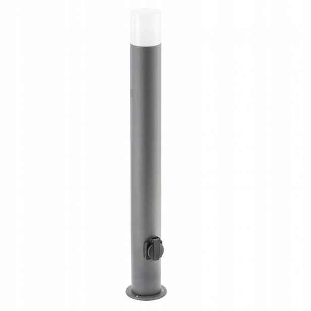 Stojací zahradní lampa s paticí Corta-p 80 E27 IP44 grafit