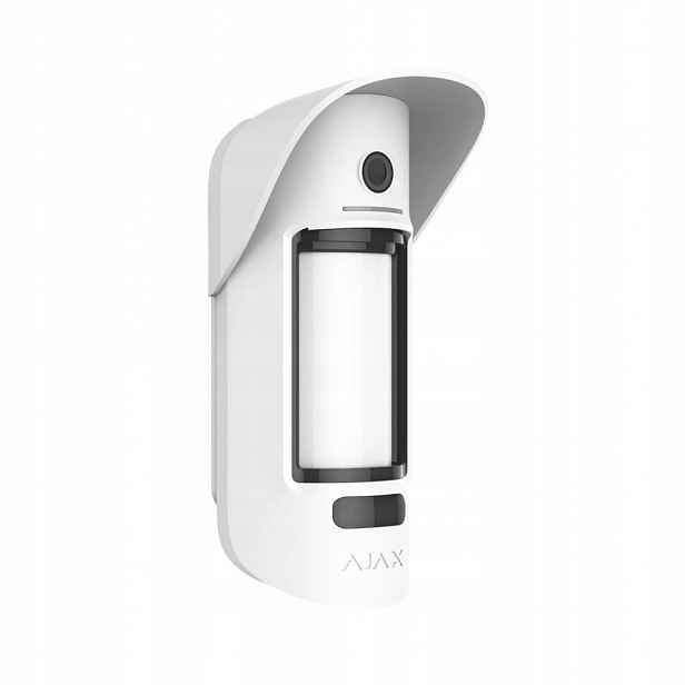 Ajax MotionCam Outdoor Jeweller Bílý snímač pohybu s kamerou 38192.84.WH1