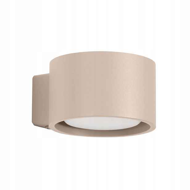 Jednosměrná nástěnná lampa do pokoje Modo 1 taupe Gx53 Sollux