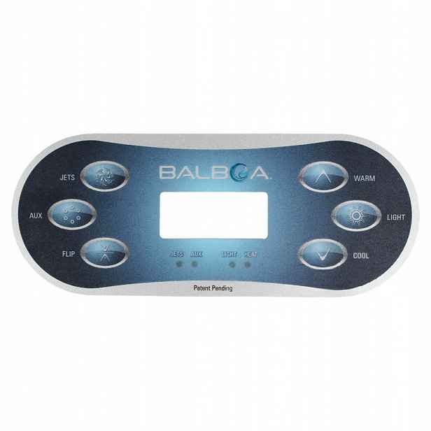 Kryt pro ovládací panel Balboa TP600 (6) 1p Aux