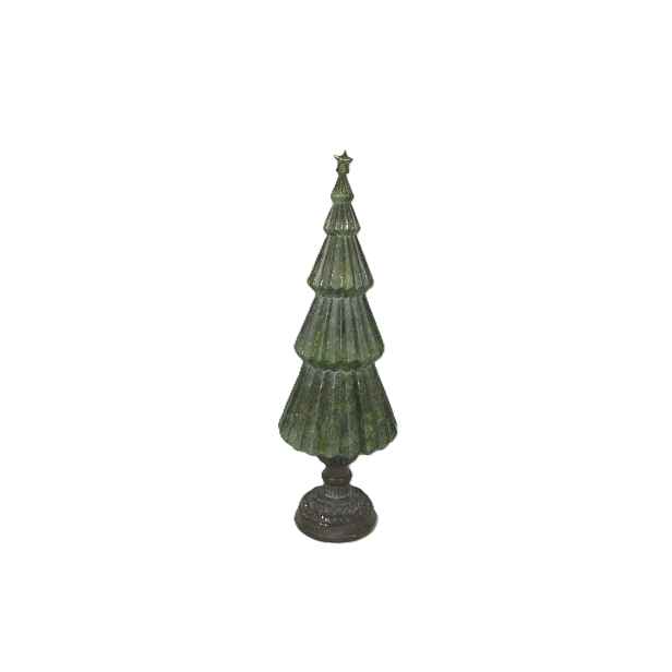 Mondex Vánoční dekorace Santa Lila Stromek 38 cm zelená