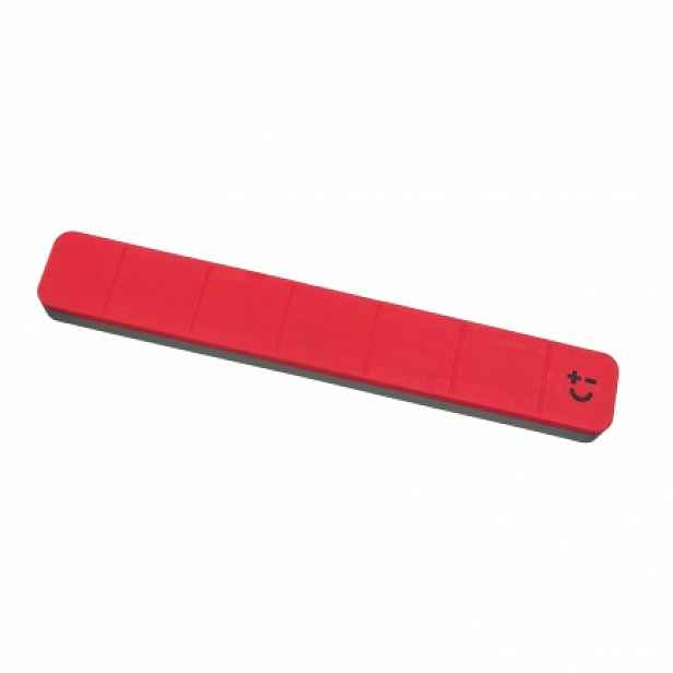 Magnetická lišta 300 mm červená