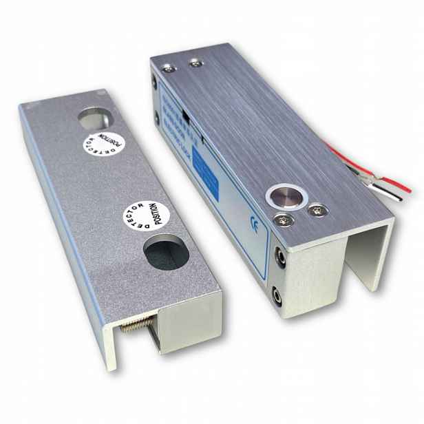 Elektromagnetický rýhovač Mia RE-500U na skleněné dveře Svorkový elektrozávěs
