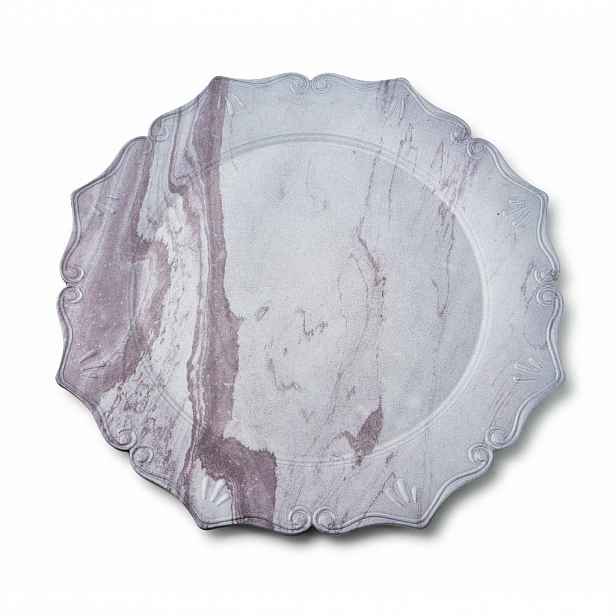 Mondex SERVÍROVACÍ TALÍŘ, plast, šedá