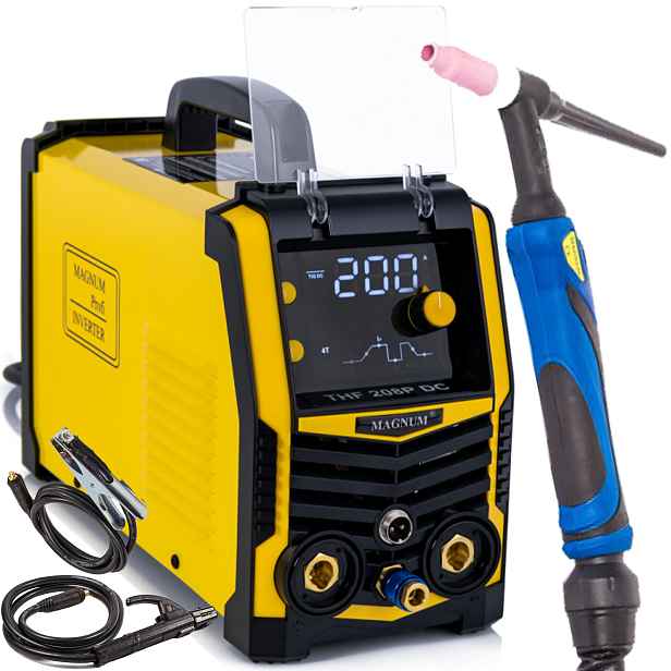 Tig Mma svařovací stroj Magnum Thf 208P DC Hf Puls 200A Igbt SR26