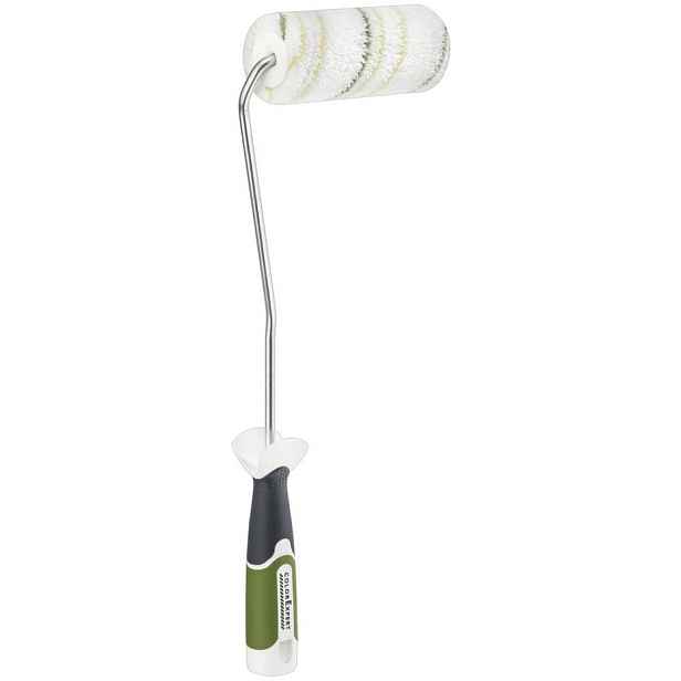 Váleček s držákem Color Expert Green Stripe 120×30×9×6 mm