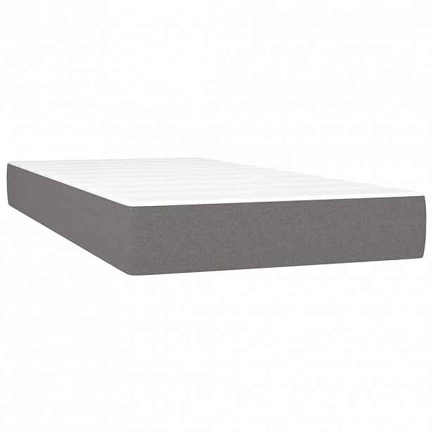 vidaXL Taštičkové matrace Střední 120 x 190 cm Šedá