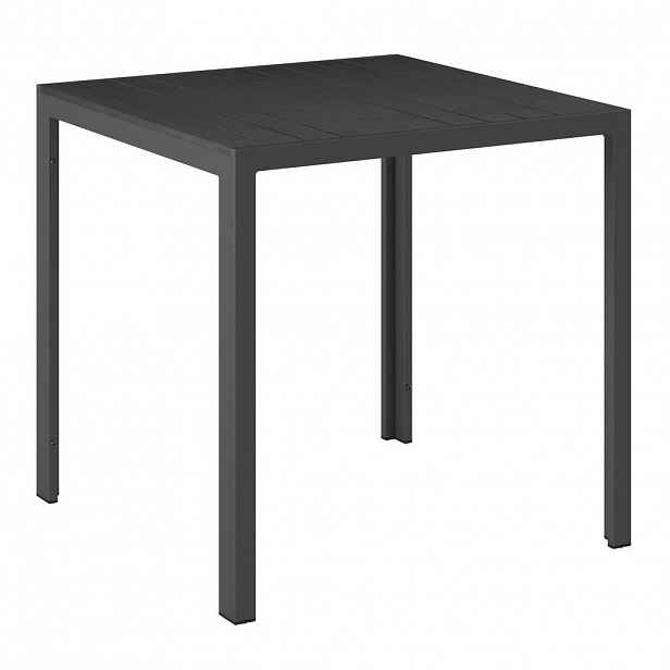 Ambia Garden ZAHRADNÍ STŮL, kov, plast, 76,5/74/76,5 cm