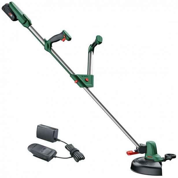 Bosch - 18V AKU strunová sekačka, záběr 26 cm, 1x aku 2,0 Ah Li-Ion, nabíječka 06008C1D03