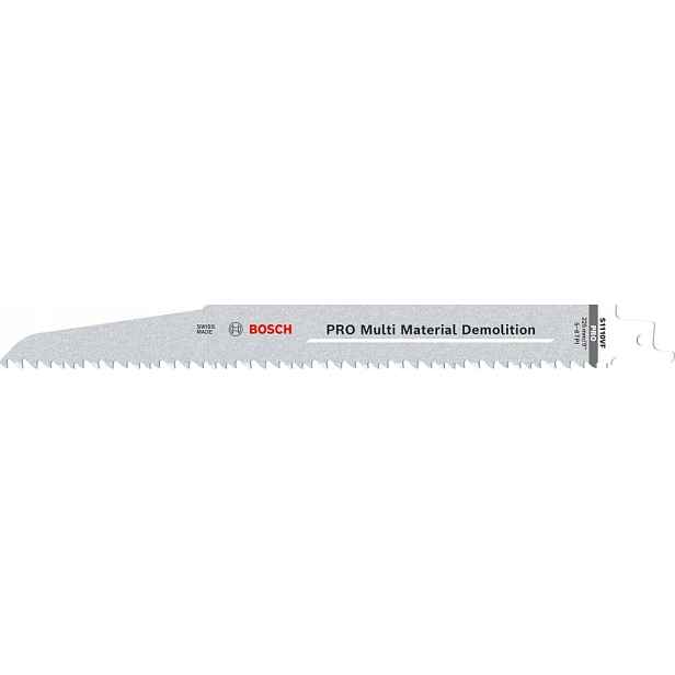 Pilový List pro šavlové pily S1110 Vf bimetal Bosch na dřevo a kov 5 ks
