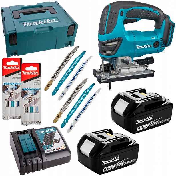 Přímočará pila 18V Lxt typ T 2x5Ah Makita DJV180RTJ