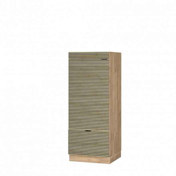 Vicco VYSOKÁ SKŘÍŇ Fame-Line, Dubový panel/Zlatý mocný dub, 60 cm