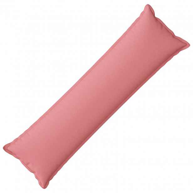 vidaXL Povlak na polštář HOUTEN Růžová 40 x 145 cm Falešný len