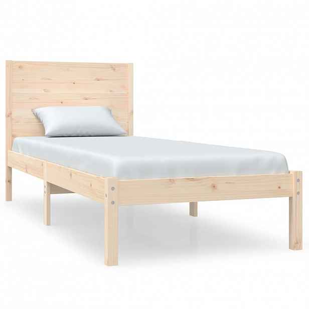vidaXL Rám postele masivní dřevo 90 x 190 cm Single