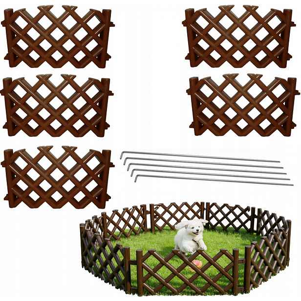 Lovecký Zahradní Plot 3,5 m výška 45 cm 4 barvy Plot Špendlíky Bonus