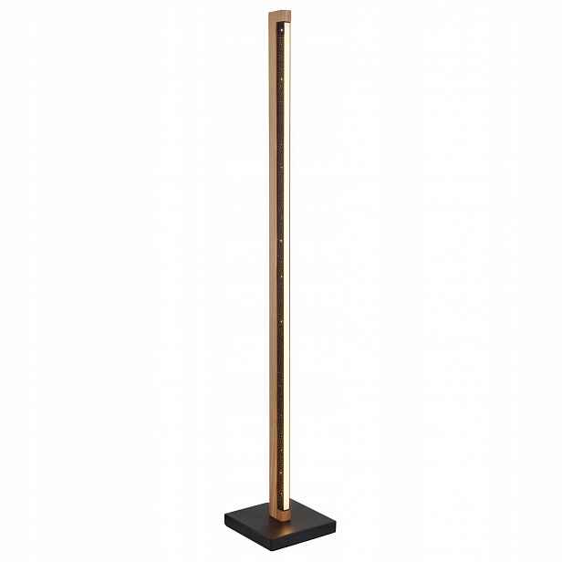 Stojací Led lampa 113 cm černá kovová Nožní spínač Globo Lighting