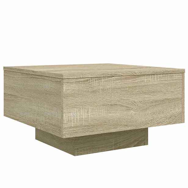 vidaXL Konferenční stolek dub sonoma 55 x 55 x 31 cm kompozitní dřevo