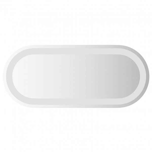 vidaXL LED koupelnové zrcadlo Transparentní 60 x 25 cm tvrzené sklo