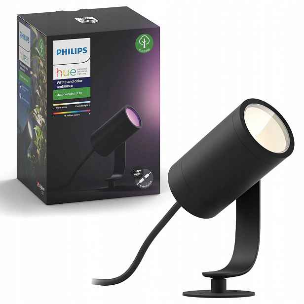 Zahradní reflektor Led Bodová venkovní spotová lampa 8W Lily Philips Hue