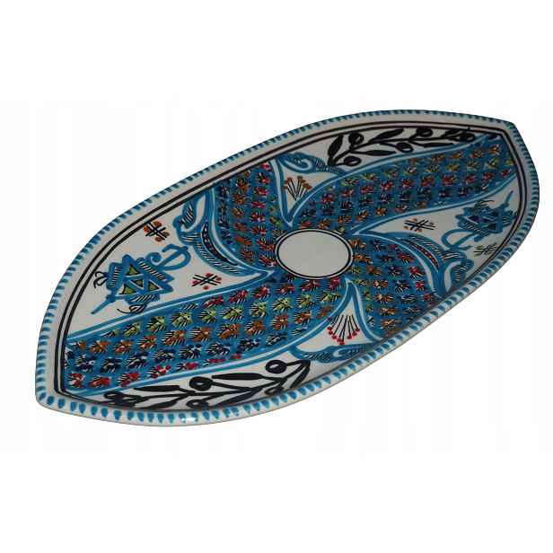 Gruzie Chaczapuri Pizza Pide Turecká Pizza Velký Krásný Talíř 43 cm