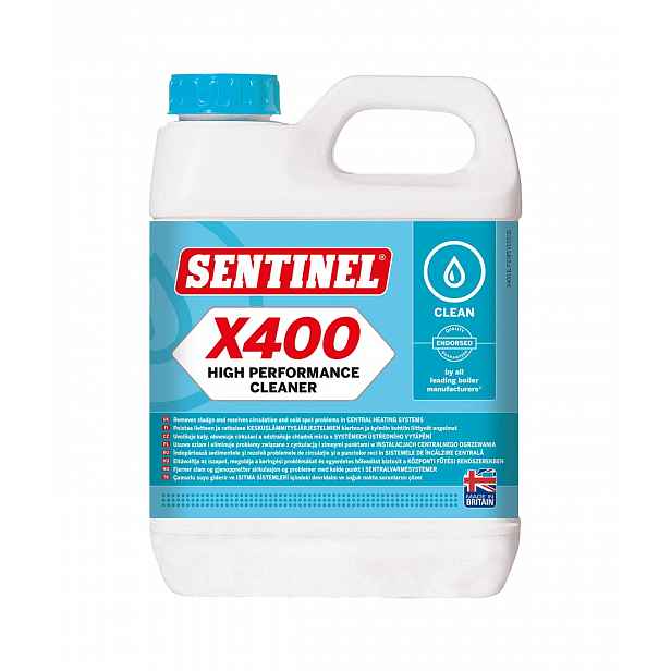 Sentinel čisticí kapalina pro instalace po X400