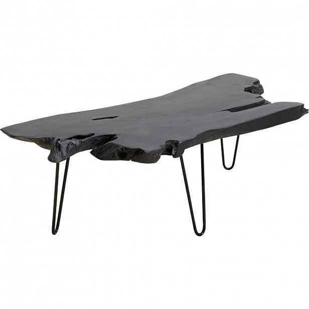 Ambia Home KONFERENČNÍ STOLEK, černá, dřevo, kov, 100/40/40 cm