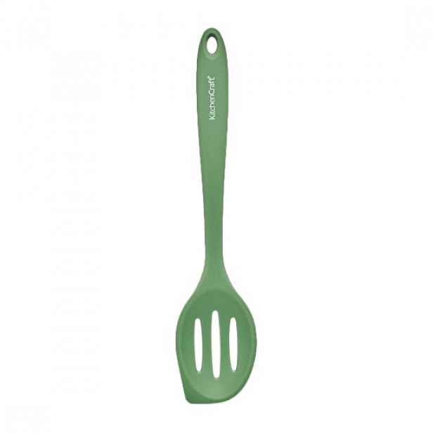 Štěrbinová lžíce, silikon, 27 cm, zelená - Kitchen Craft