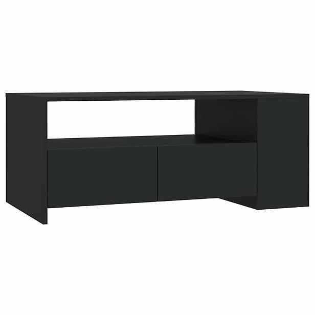 vidaXL Konferenční stolek černý 102 x 55 x 42 cm kompozitní dřevo