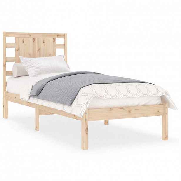 vidaXL Rám postele masivní dřevo 90 x 190 cm Single